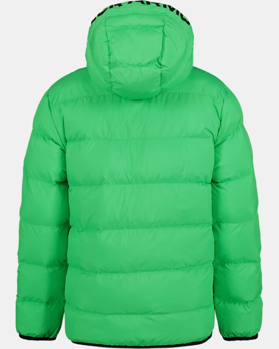 Boys' UA Pronto Puffer Jacket, Green, pdpMainDesktop image number 2